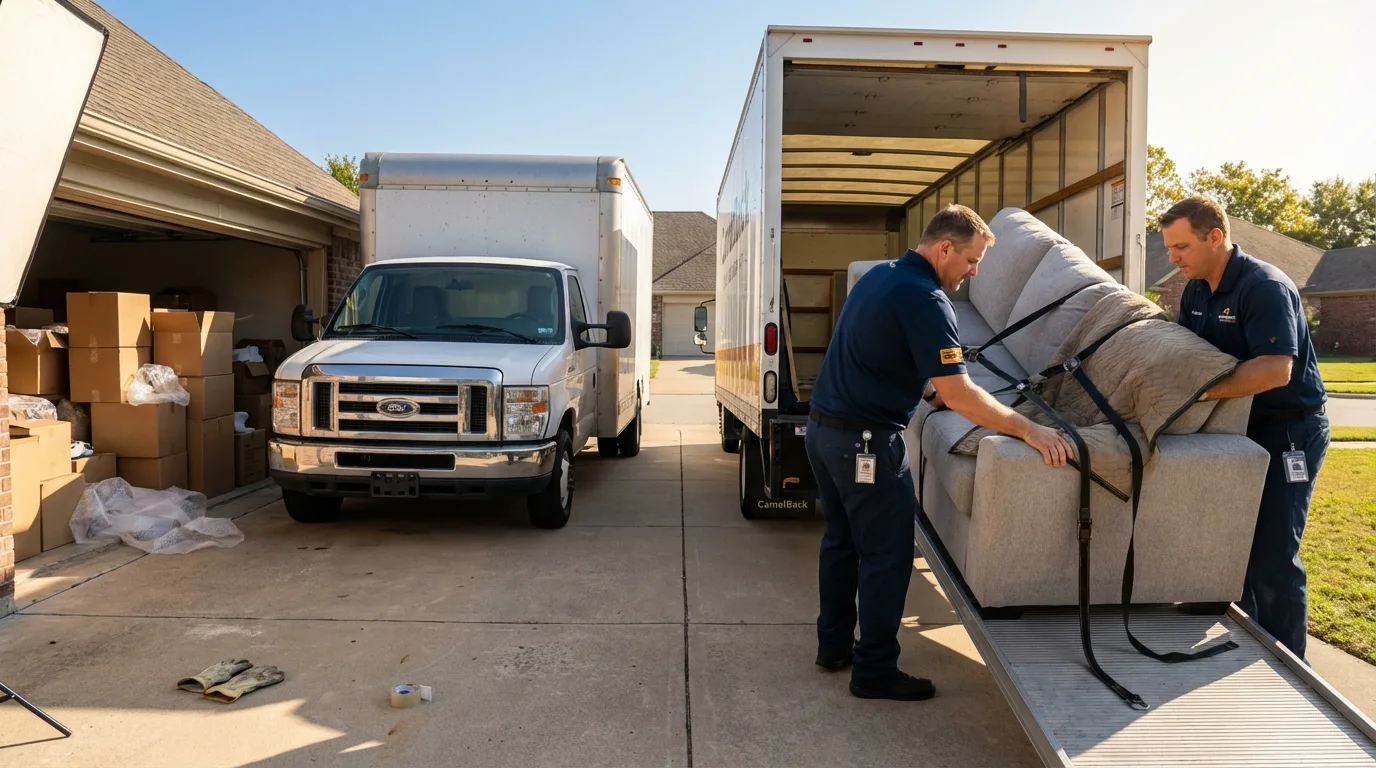 DIY truck vs professional crew comparison in Fairchild Air Force Base